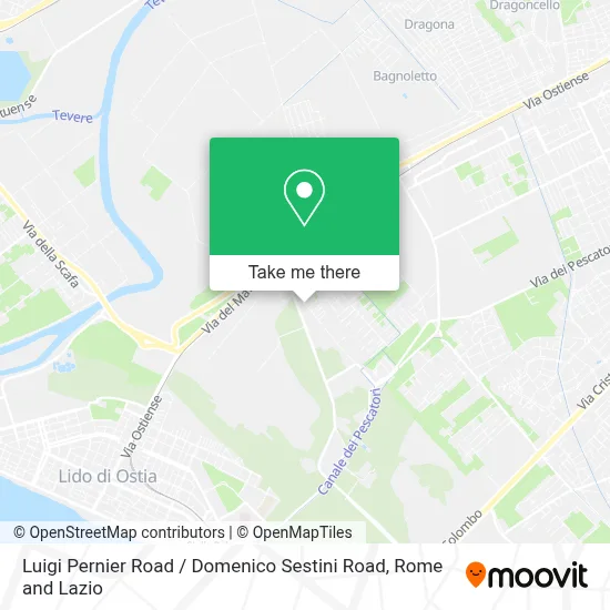 Luigi Pernier Road / Domenico Sestini Road map