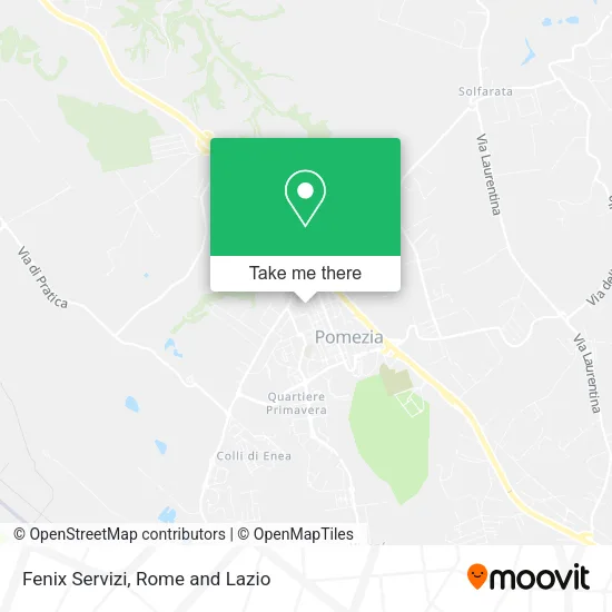 Fenix Servizi map