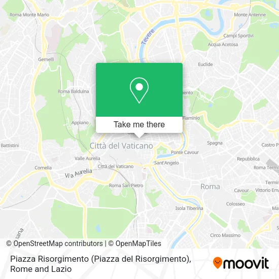 Piazza Risorgimento (Piazza del Risorgimento) map