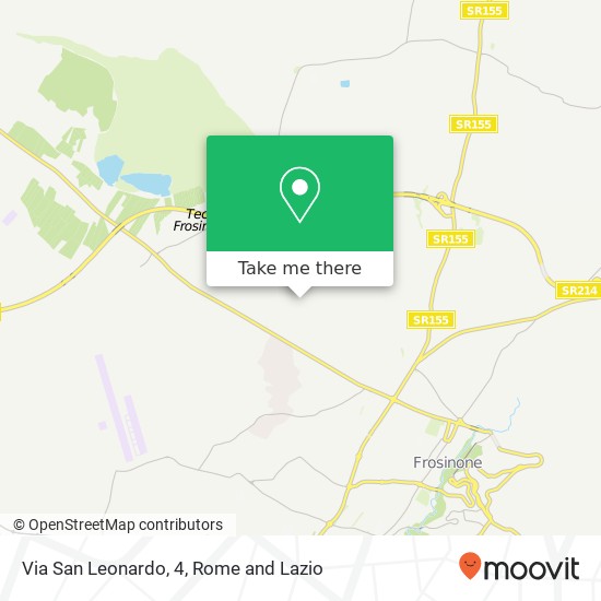 Via San Leonardo, 4 map