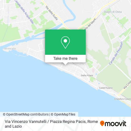 Via Vincenzo Vannutelli / Piazza Regina Pacis map