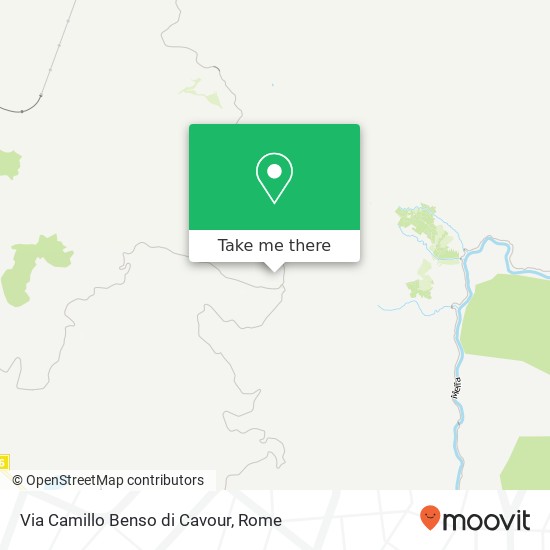Via Camillo Benso di Cavour map