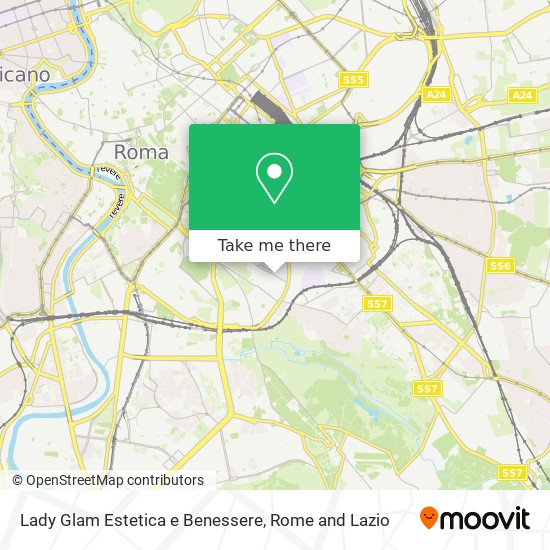 Lady Glam Estetica e Benessere map