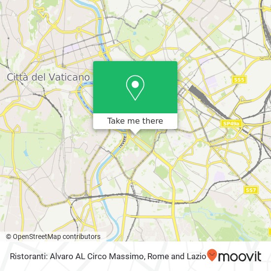 Ristoranti: Alvaro AL Circo Massimo map