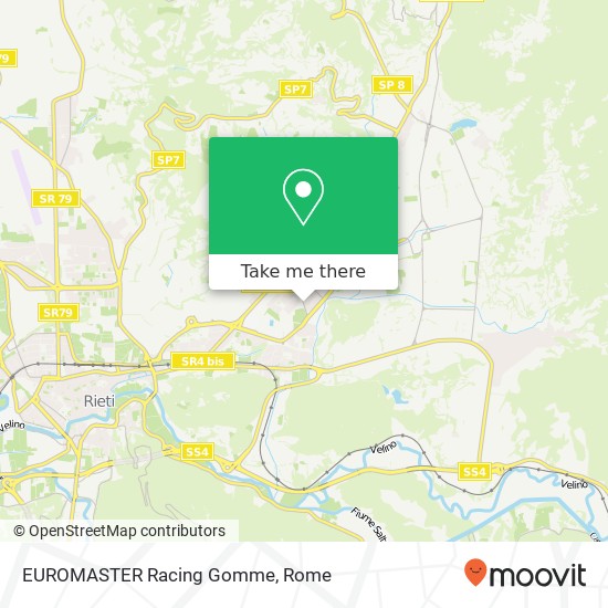 EUROMASTER Racing Gomme map