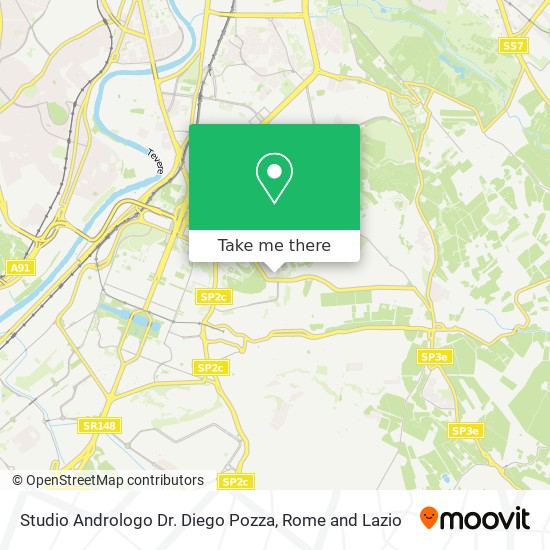 Studio Andrologo Dr. Diego Pozza map