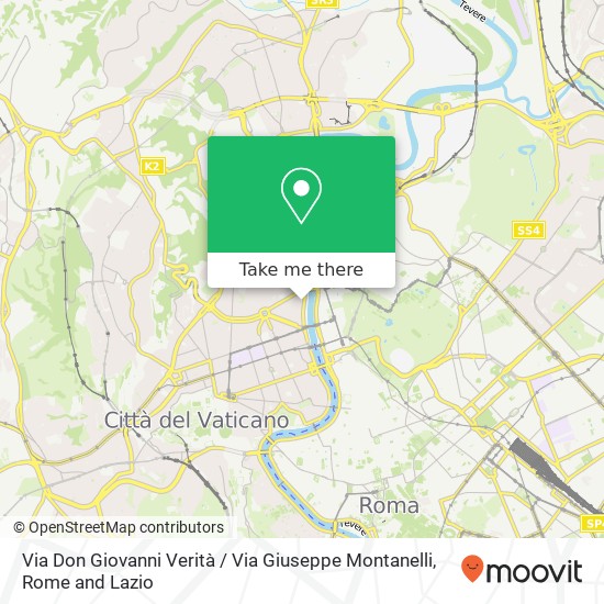 Via Don Giovanni Verità / Via Giuseppe Montanelli map
