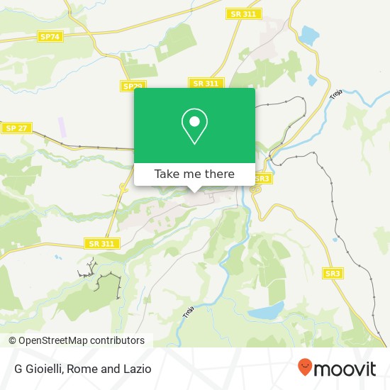 G Gioielli map