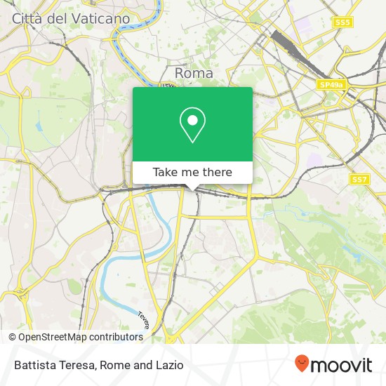 Battista Teresa map