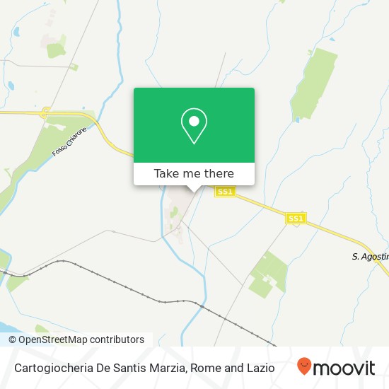 Cartogiocheria De Santis Marzia map