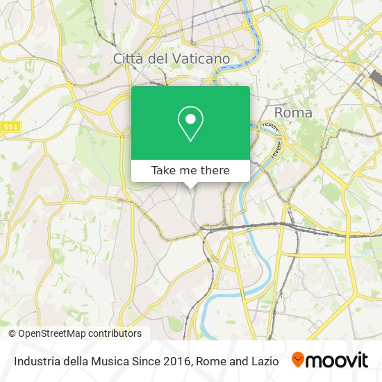 Industria della Musica Since 2016 map