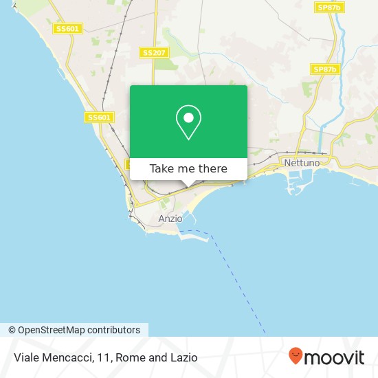 Viale Mencacci, 11 map