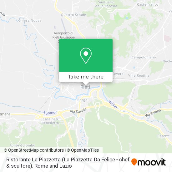 Ristorante La Piazzetta (La Piazzetta Da Felice - chef & scultore) map