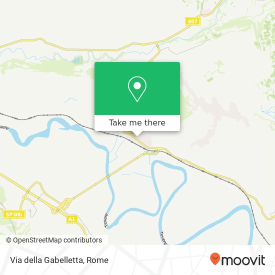 Via della Gabelletta map
