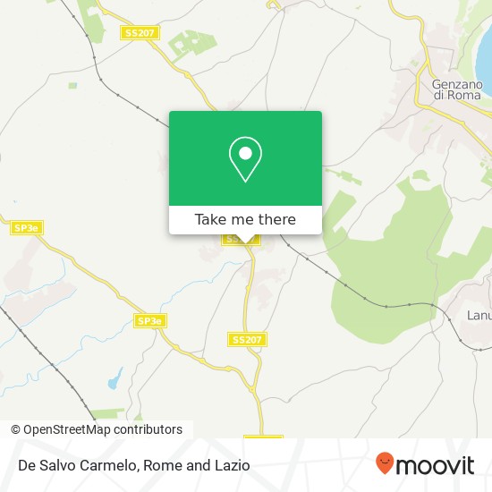 De Salvo Carmelo map