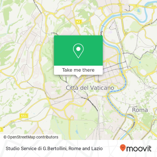 Studio Service di G.Bertollini map