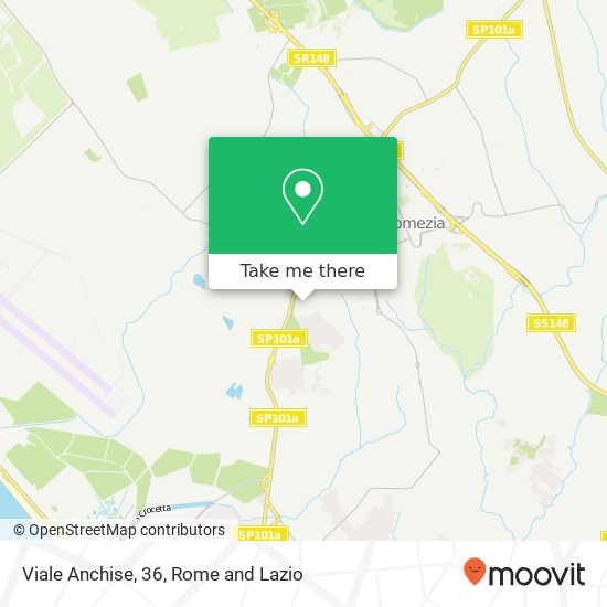 Viale Anchise, 36 map