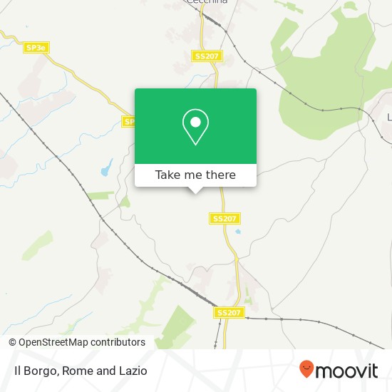 Il Borgo map
