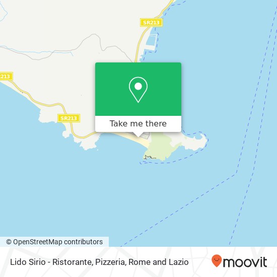 Lido Sirio - Ristorante, Pizzeria map