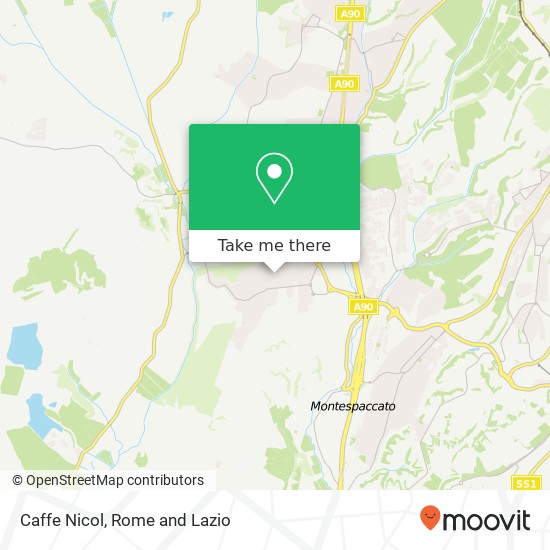 Caffe Nicol map