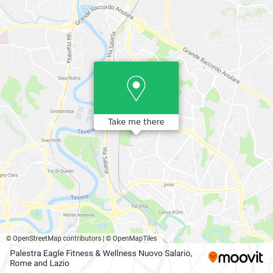 Palestra Eagle Fitness & Wellness Nuovo Salario map