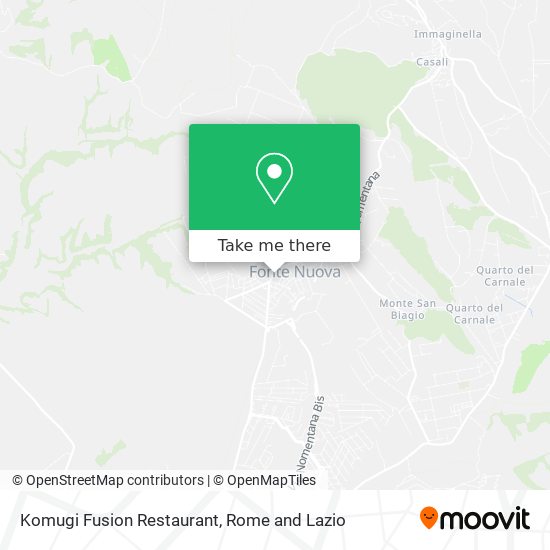 Komugi Fusion Restaurant map