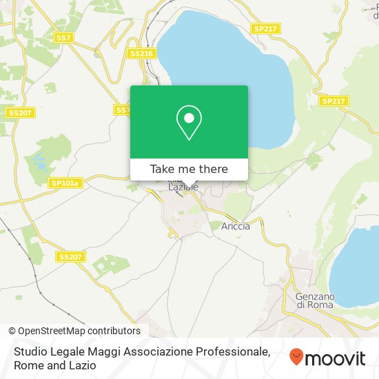Studio Legale Maggi Associazione Professionale map
