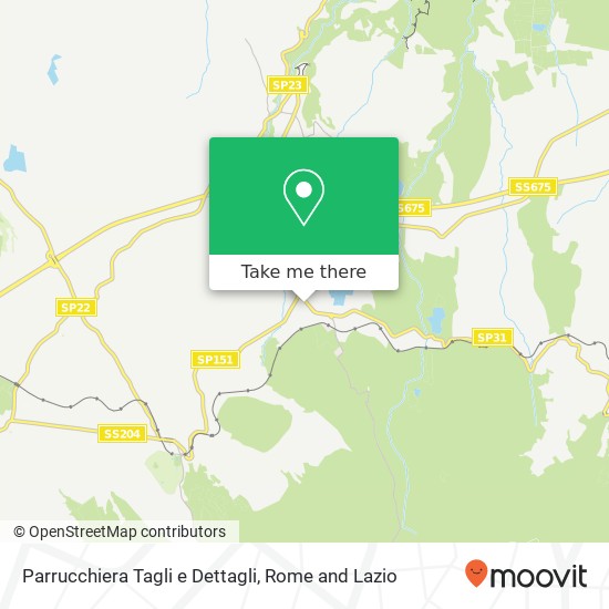 Parrucchiera Tagli e Dettagli map