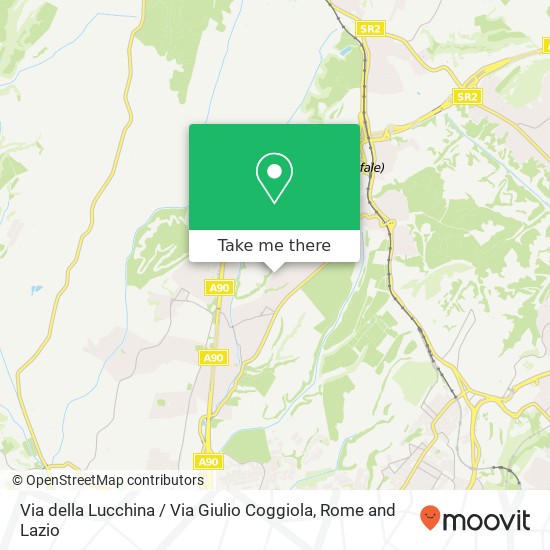 Via della Lucchina / Via Giulio Coggiola map