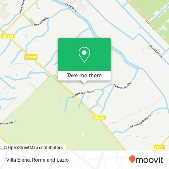 Villa Elena map