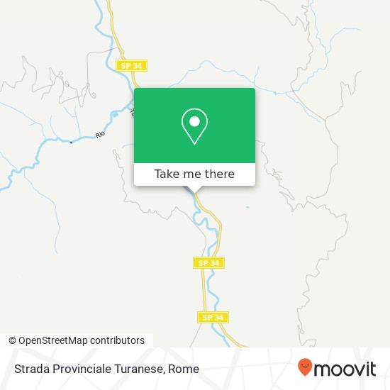 Strada Provinciale Turanese map