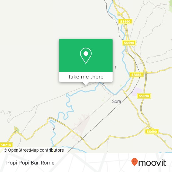 Popi Popi Bar map