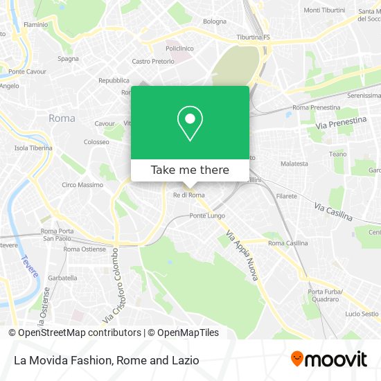 La Movida Fashion map