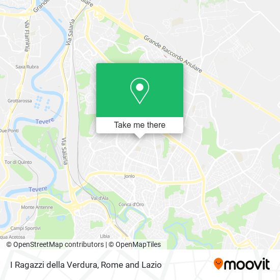 I Ragazzi della Verdura map