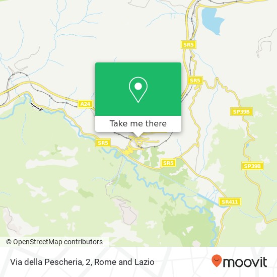 Via della Pescheria, 2 map