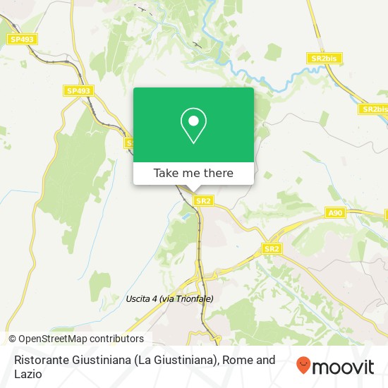 Ristorante Giustiniana (La Giustiniana) map