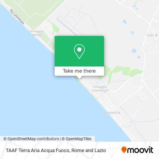 TAAF Terra Aria Acqua Fuoco map