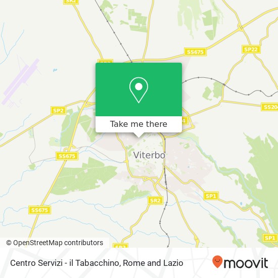 Centro Servizi - il Tabacchino map