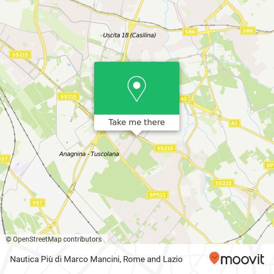 Nautica Più di Marco Mancini map