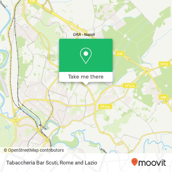 Tabaccheria Bar Scuti map