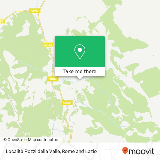 Località Pozzi della Valle map