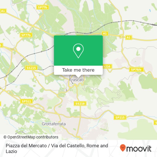 Piazza del Mercato / Via del Castello map