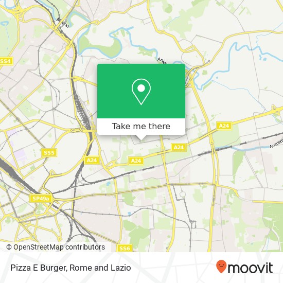 Pizza E Burger map