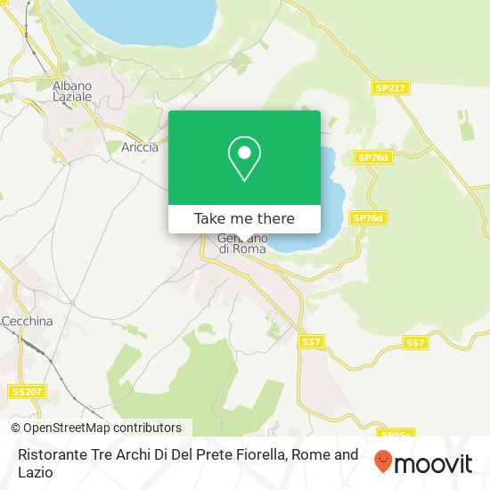Ristorante Tre Archi Di Del Prete Fiorella map