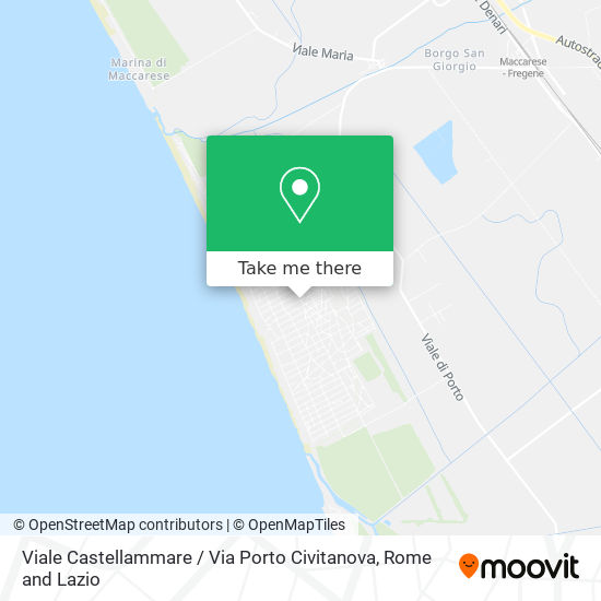 Viale Castellammare / Via Porto Civitanova map