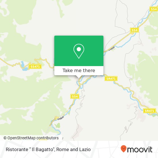 Ristorante " Il Bagatto" map