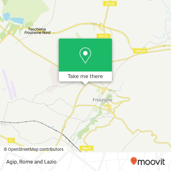 Agip map