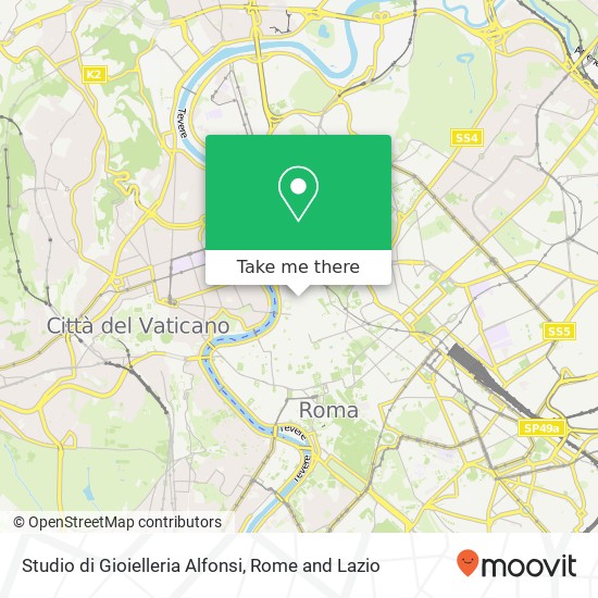 Studio di Gioielleria Alfonsi map