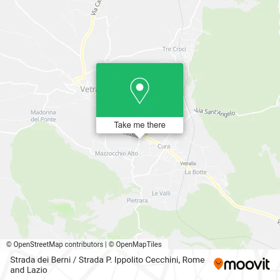 Berni Road / P. Ippolito Cecchini Street map