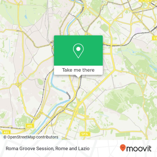 Roma Groove Session map